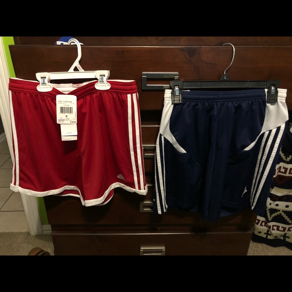 5 Pairs Of Women’s Adidas Soccer Shorts